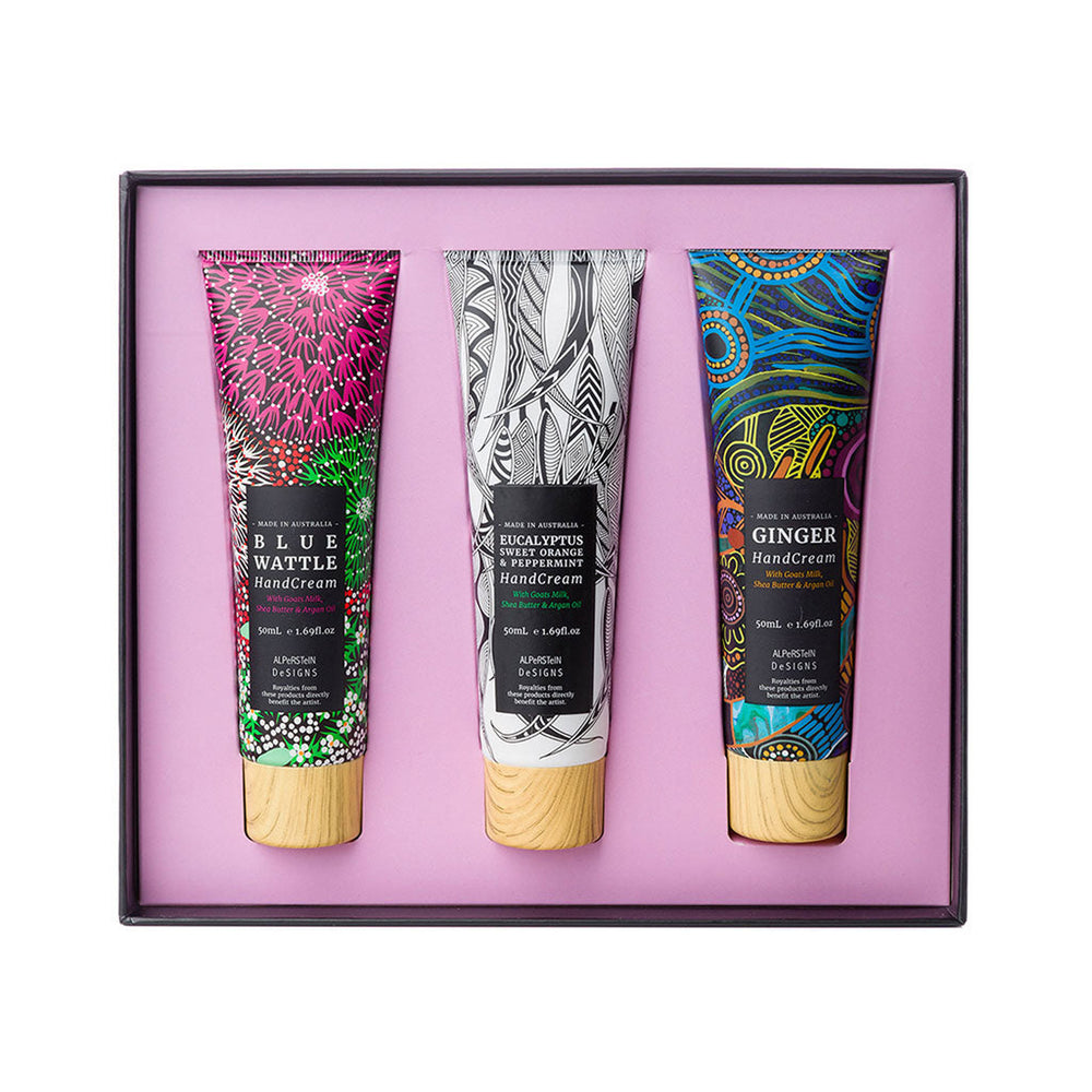 Alperstein Designs Hand Cream Trio Gift Set The Facial Maestro