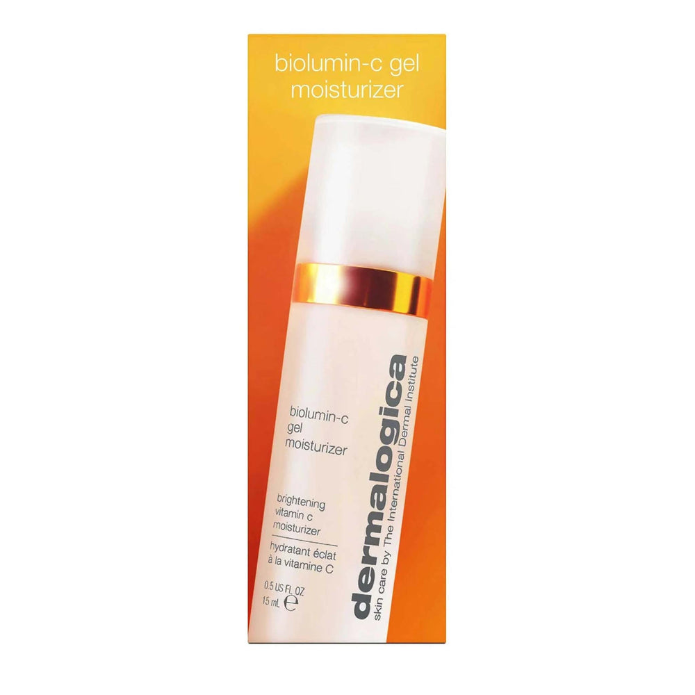 Dermalogica biolumin-c gel moisturizer packaging on a white background