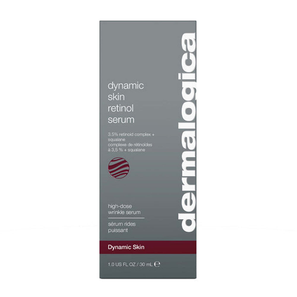 Dermalogica Dynamic Skin Retinol Serum packaging on a white background