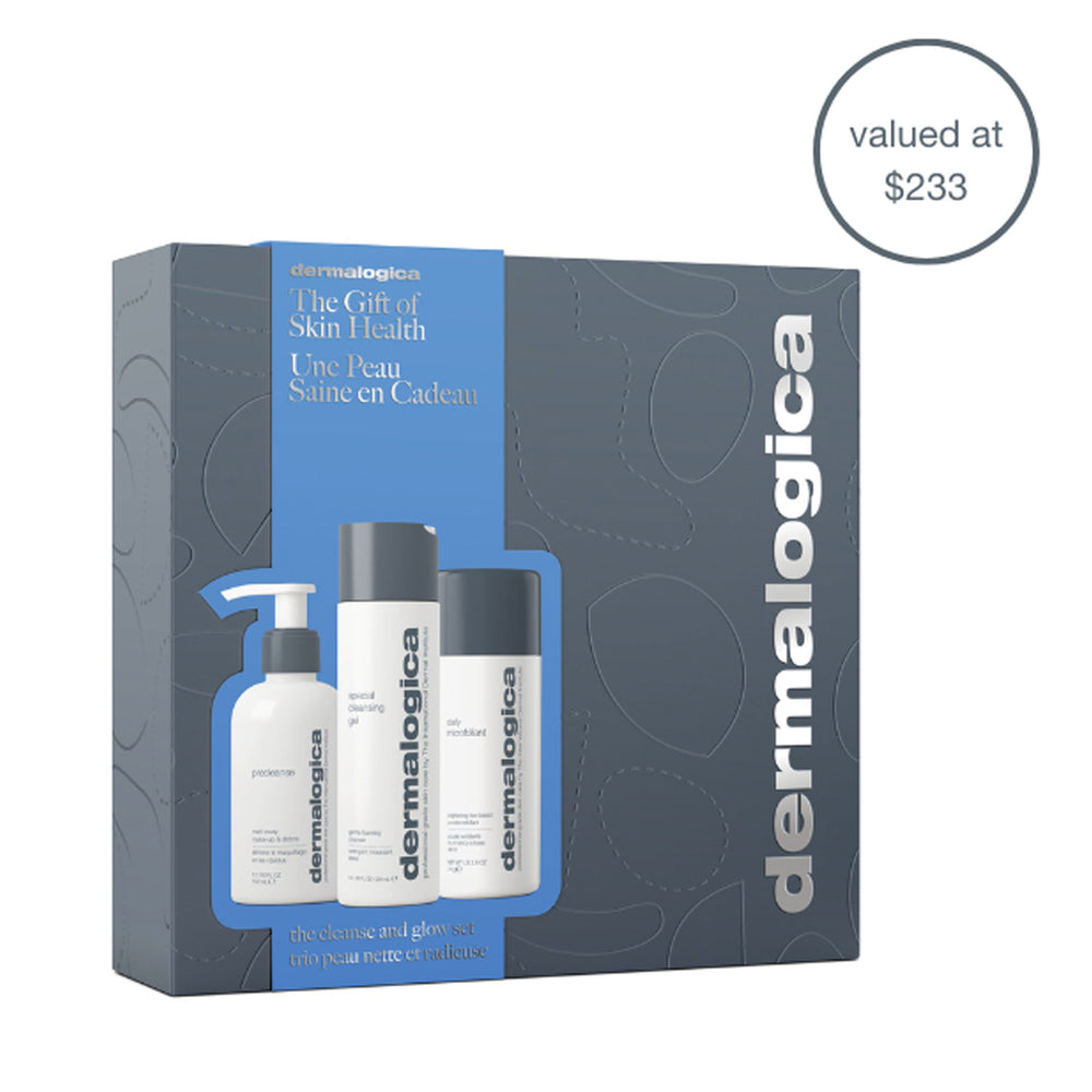 dermalogica the cleanse and glow set